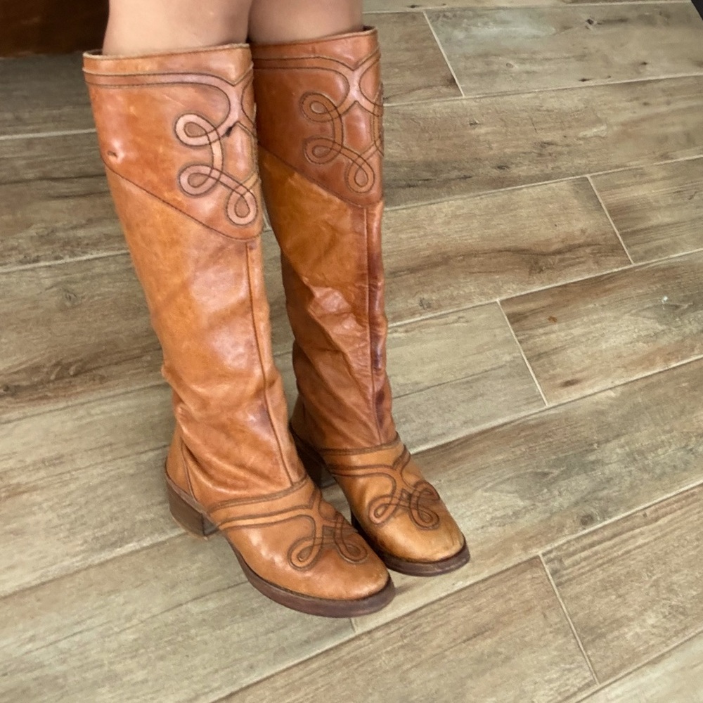 Vintage 70s Zodiac campus boots